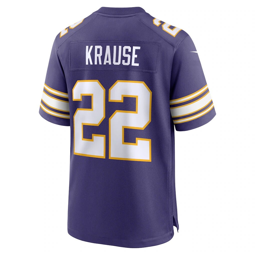 Paul Krause Minnesota Vikings Nike Retired Player Alternate Game Jersey