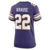 Paul Krause Minnesota Vikings Nike Women's Classic Retired Player Jersey - Purple - Detail View