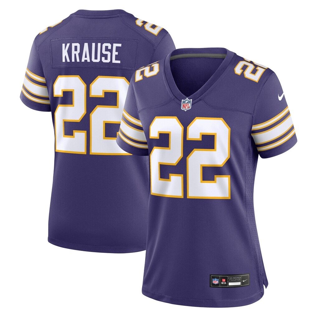Paul Krause Minnesota Vikings Nike Women's Classic Retired Player Jersey