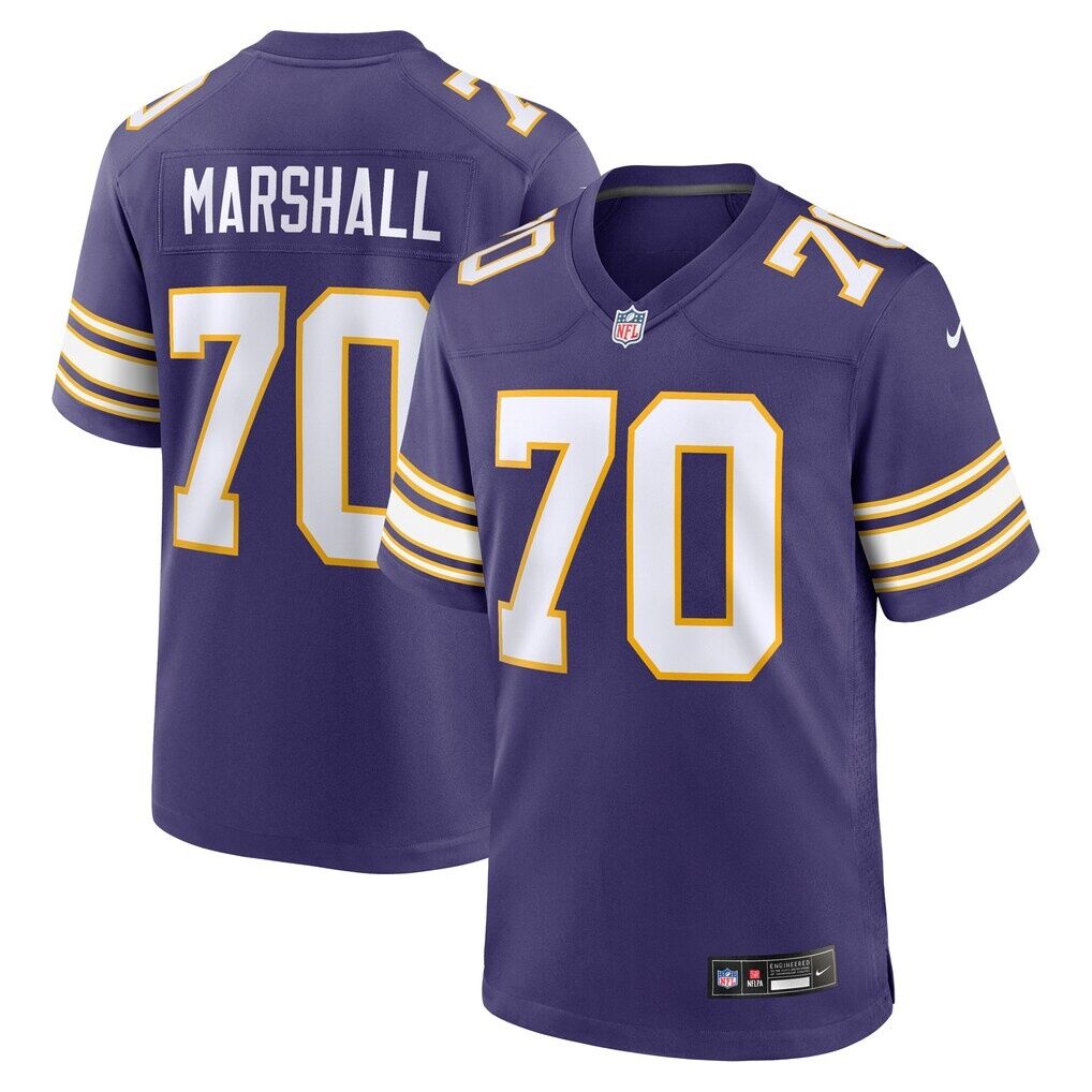 Jim Marshall Minnesota Vikings Nike Retired Player Alternate Game Jersey