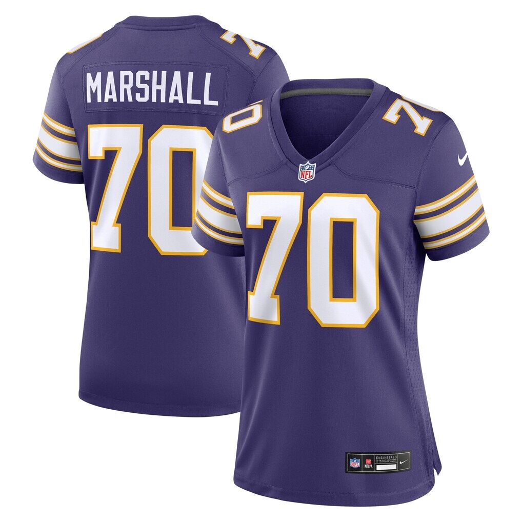Jim Marshall Minnesota Vikings Nike Women's Classic Retired Player Jersey