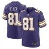 Carl Eller Minnesota Vikings Nike Retired Player Alternate Game Jersey - Purple - Front View