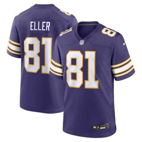 Carl Eller Minnesota Vikings Nike Retired Player Alternate Game Jersey - Purple - Front View