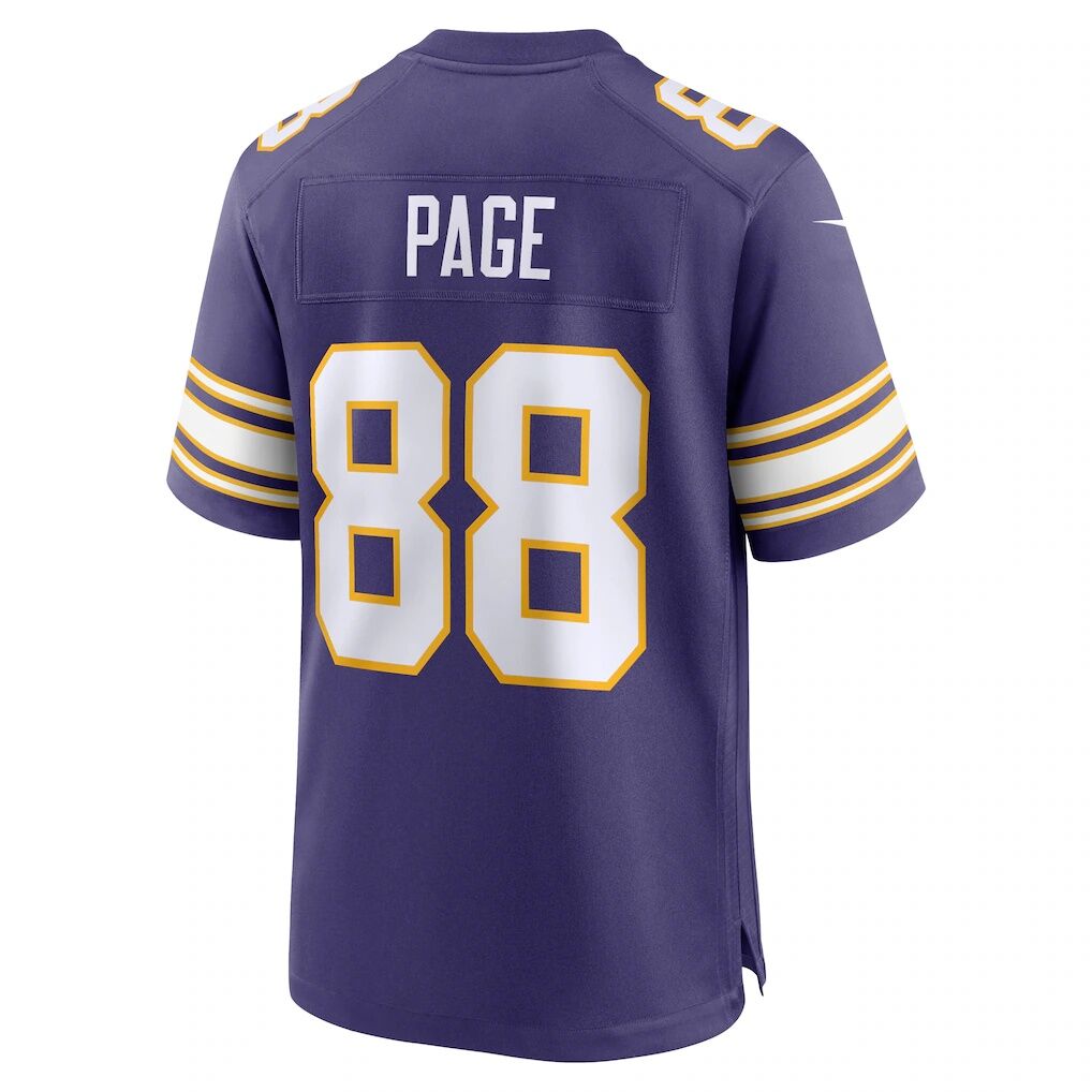Alan Page Minnesota Vikings Nike Retired Player Alternate Game Jersey