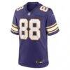 Alan Page Minnesota Vikings Nike Retired Player Alternate Game Jersey - Purple - Side View