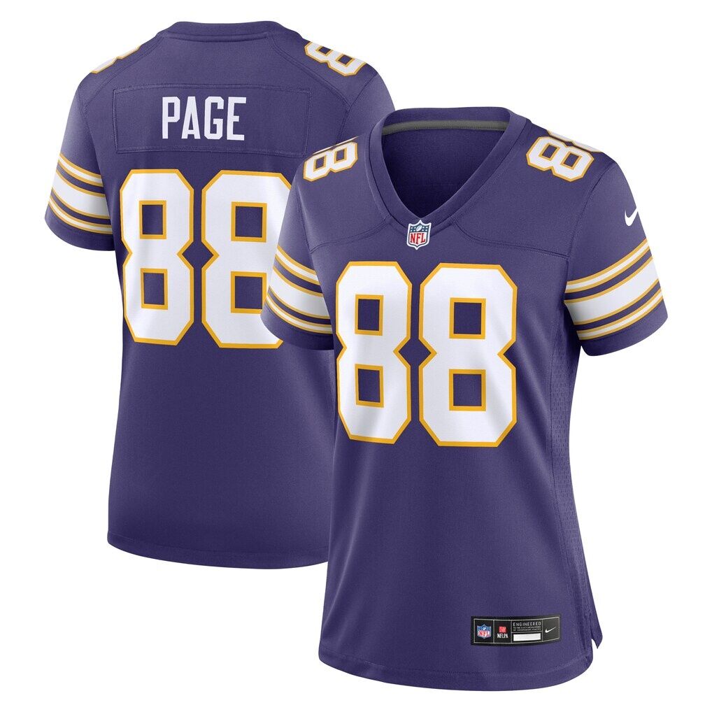 Alan Page Minnesota Vikings Nike Women's Classic Retired Player Jersey