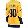 Ryan O'Reilly Nashville Predators Fashion7 Women's Breakaway Jersey - Gold - Detail View
