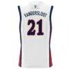 Courtney Vandersloot Gonzaga Bulldogs GameDay Greats Youth Lightweight Basketball Alumni Jersey - White - Detail View