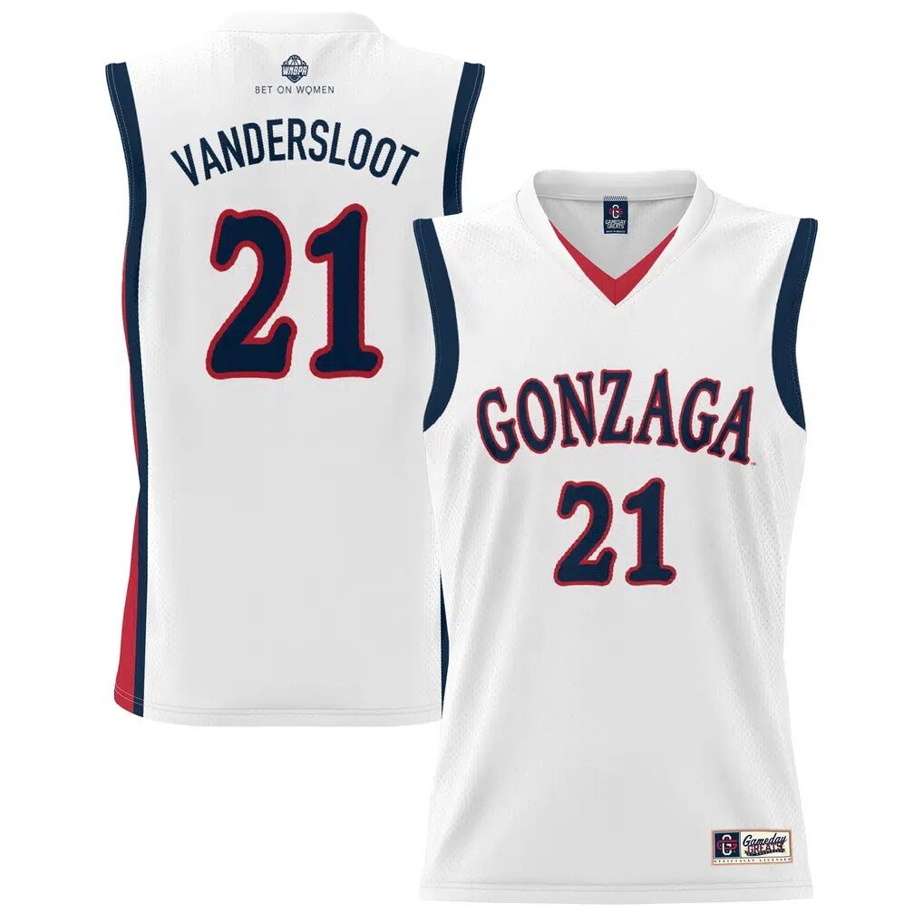 Courtney Vandersloot Gonzaga Bulldogs GameDay Greats Youth Lightweight Basketball Alumni Jersey