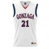 Courtney Vandersloot Gonzaga Bulldogs GameDay Greats Youth Lightweight Basketball Alumni Jersey - White - Side View