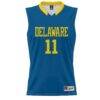 Elena Delle Donne Delaware Fightin' Blue Hens GameDay Greats Unisex Lightweight Basketball Alumni Jersey - Blue - Side View