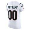 Cincinnati Bengals Nike Vapor F.U.S.E. Elite Custom Jersey - White - Side View