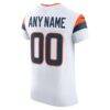 Denver Broncos Nike Vapor F.U.S.E. Elite Custom Jersey - White - Detail View