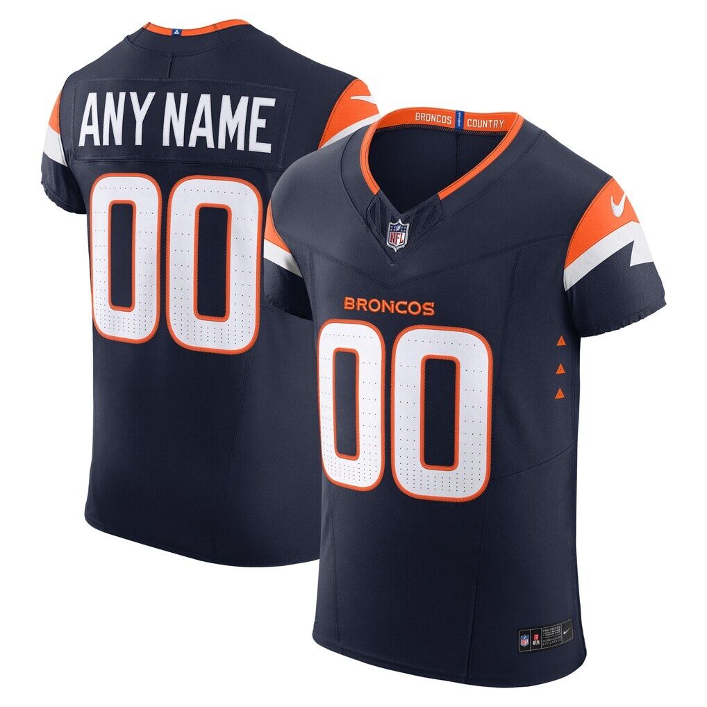 Denver Broncos Nike Alternate Vapor F.U.S.E. Elite Custom Jersey