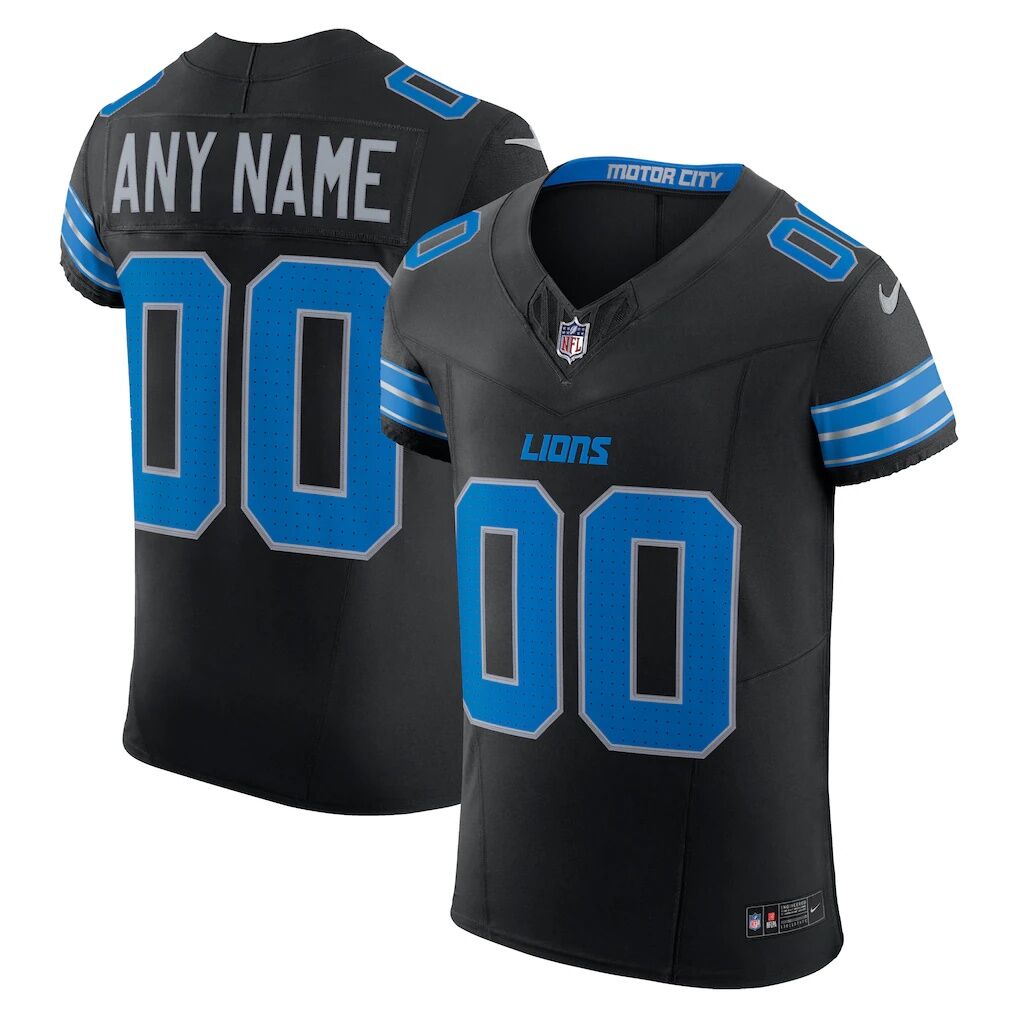 Detroit Lions Nike Alternate Vapor F.U.S.E. Elite Custom Jersey