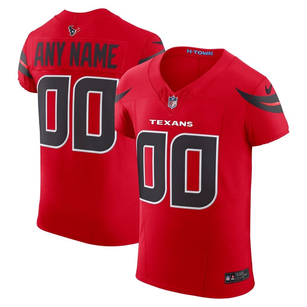 Houston Texans Nike Team Vapor F.U.S.E. Elite Custom Jersey