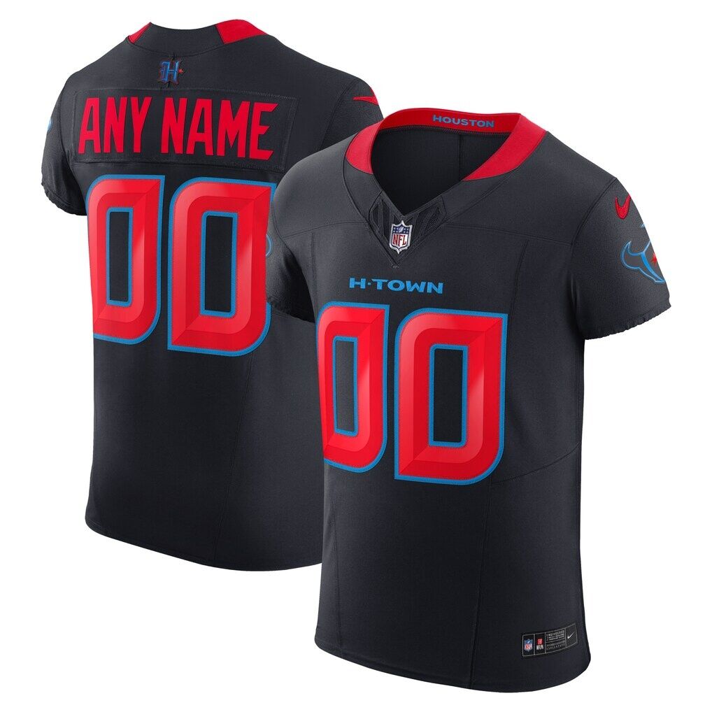 Houston Texans Nike Alternate Vapor F.U.S.E. Elite Custom Jersey
