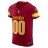 Washington Commanders Nike Team Vapor F.U.S.E. Elite Custom Jersey - Burgundy - Side View