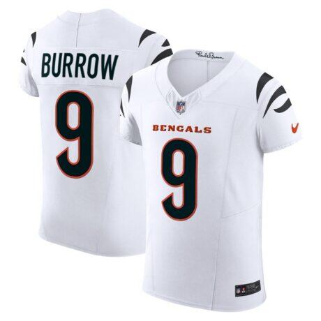 Joe Burrow Cincinnati Bengals Nike Vapor F.U.S.E. Elite Jersey - White - Front View