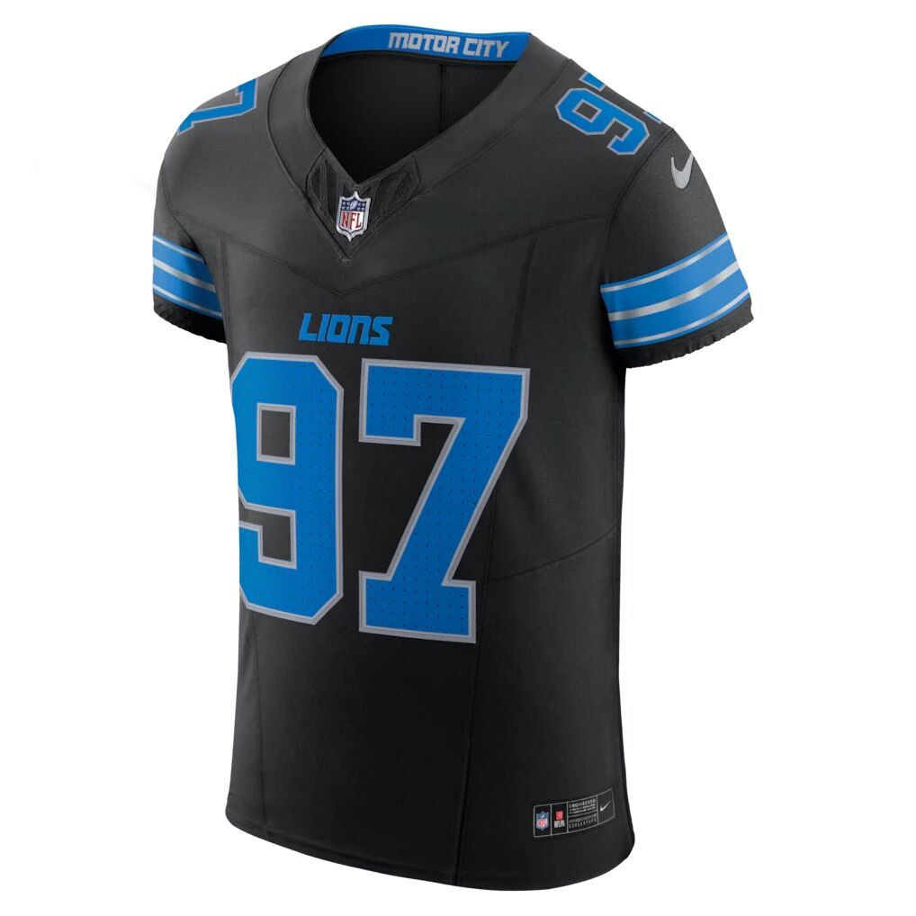 Aidan Hutchinson Detroit Lions Nike Alternate Vapor F.U.S.E. Elite Jersey