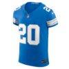 Barry Sanders Detroit Lions Nike Team Vapor F.U.S.E. Elite Jersey - Blue - Side View