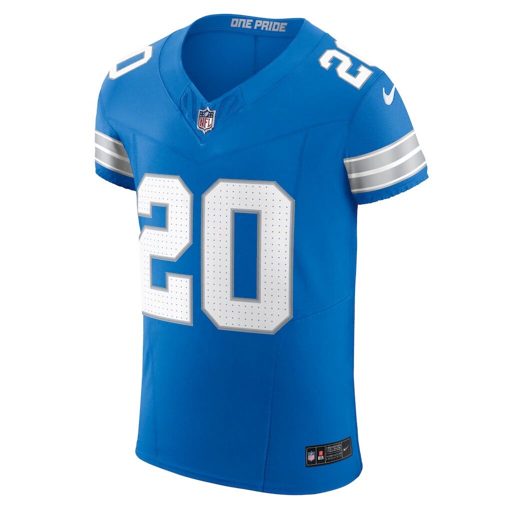 Barry Sanders Detroit Lions Nike Team Vapor F.U.S.E. Elite Jersey