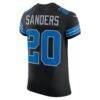 Barry Sanders Detroit Lions Nike Alternate Vapor F.U.S.E. Elite Jersey - Black - Detail View