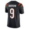 Joe Burrow Cincinnati Bengals Nike Vapor F.U.S.E. Limited Jersey - Black - Detail View