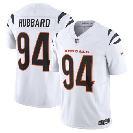 Sam Hubbard Cincinnati Bengals Nike Vapor F.U.S.E. Limited Jersey - White - Front View