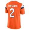 Patrick Surtain II Denver Broncos Nike Team Vapor F.U.S.E. Limited Jersey - Orange - Detail View