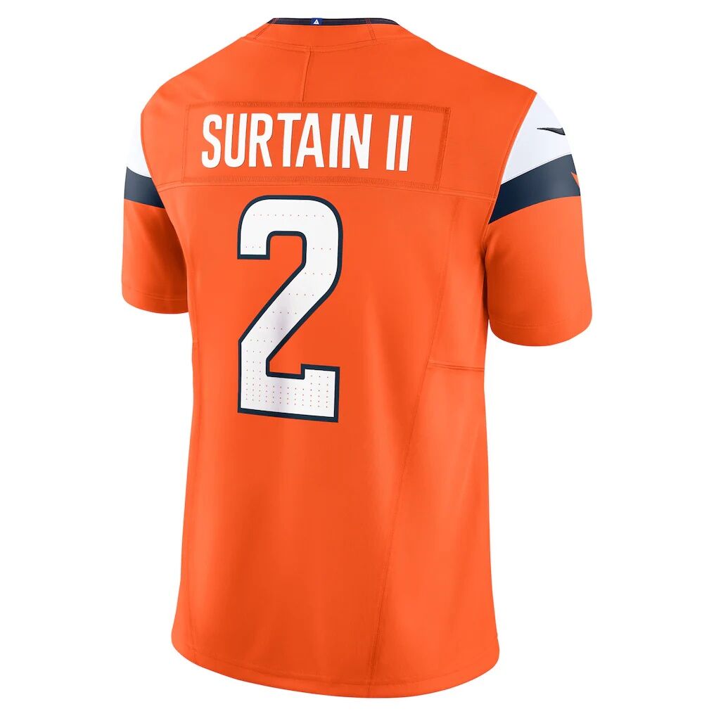 Patrick Surtain II Denver Broncos Nike Team Vapor F.U.S.E. Limited Jersey