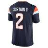 Patrick Surtain II Denver Broncos Nike Mile High Collection Vapor F.U.S.E. Limited Jersey - Navy - Detail View