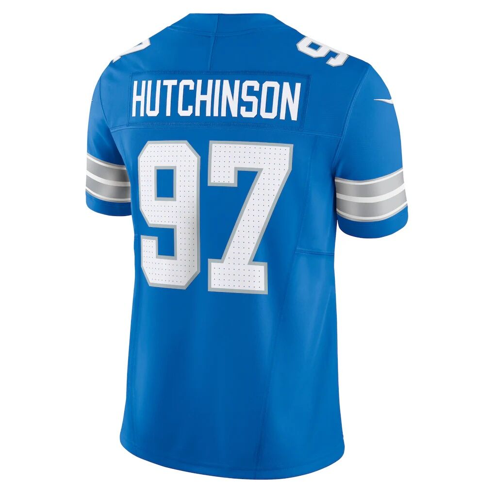 Aidan Hutchinson Detroit Lions Nike Team Vapor F.U.S.E. Limited Jersey