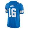 Jared Goff Detroit Lions Nike Vapor F.U.S.E. Limited Jersey - Blue - Detail View