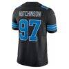 Aidan Hutchinson Detroit Lions Nike 2nd Alternate Vapor F.U.S.E. Limited Jersey - Black - Detail View