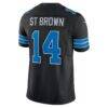 Amon-Ra St. Brown Detroit Lions Nike 2nd Alternate Vapor F.U.S.E. Limited Jersey - Black - Detail View