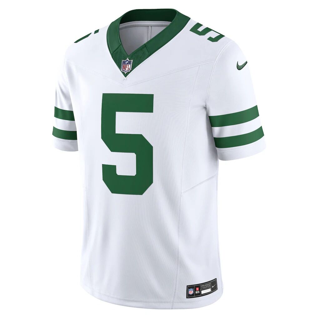 Garrett Wilson New York Jets Nike Vapor F.U.S.E. Limited Jersey  - Legacy White