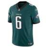 DeVonta Smith Philadelphia Eagles Nike Vapor F.U.S.E. Limited Jersey - Midnight Green - Side View