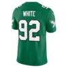 Reggie White Philadelphia Eagles Nike Alternate Vapor F.U.S.E. Limited Jersey - - Detail View