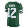 Joe Namath New York Jets Nike Vapor F.U.S.E. Limited Jersey - Green - Detail View