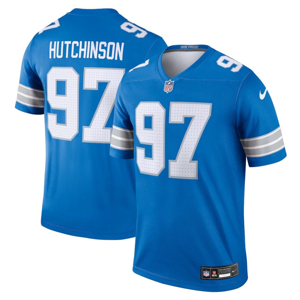 Aidan Hutchinson Detroit Lions Nike Legend Player Performance Top