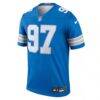 Aidan Hutchinson Detroit Lions Nike Legend Player Performance Top - Blue - Side View