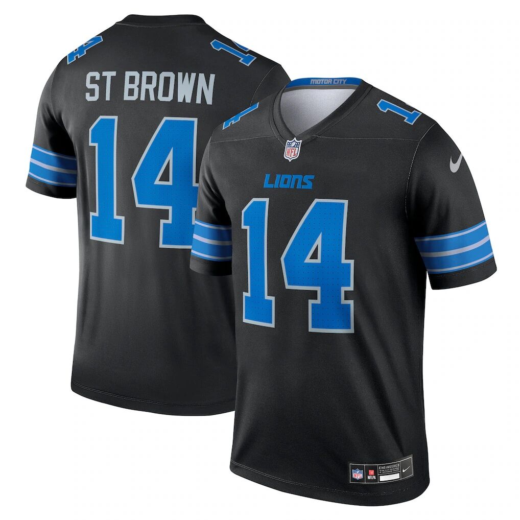 Amon-Ra St. Brown Detroit Lions Nike Legend Player Performance Top