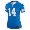 Amon-Ra St. Brown Detroit Lions Nike Women's Legend Player Performance Top - Blue - Side View