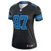 Aidan Hutchinson Detroit Lions Nike Women's Alternate Legend Player Performance Top - Black - Side View
