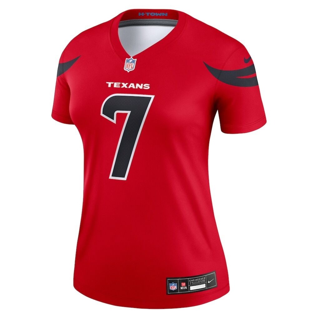 C.J. Stroud Houston Texans Nike Women’s Alternate Legend Player Performance Top