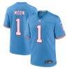 Warren Moon Tennessee Titans Nike Retired Player Alternate Game Jersey - - Front View