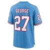 Eddie George Tennessee Titans Nike Retired Player Alternate Game Jersey - - Detail View