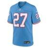 Eddie George Tennessee Titans Nike Retired Player Alternate Game Jersey - - Side View