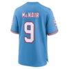 Steve McNair Tennessee Titans Nike Retired Player Alternate Game Jersey - Light Blue - Detail View